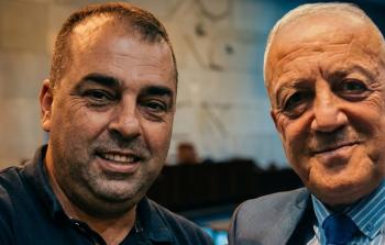 النائبان العربيان أكرم حسون وعبد عفيف