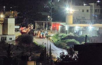 من موقع إطلاق الاحتلال النار تجاه الشهيد العواودة