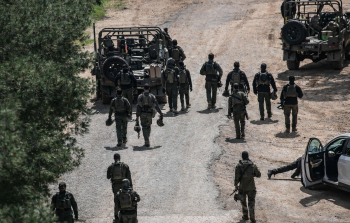 جنود إسرائيليون في جنوب لبنان حيث وقع كمين حزب الله (أرشيف)