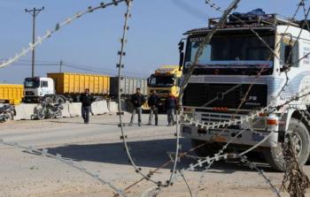 يواصل الاحتلال فرض القيود المشددة على معابر غزة منذ بدء الحرب على إيران