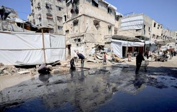 مياه الصرف تغمر حي الزيتون… منازل محاصرة ومعاناة متصاعدة