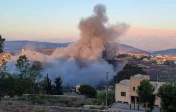 غارات جوية إسرائيلية على الجنوب اللبناني