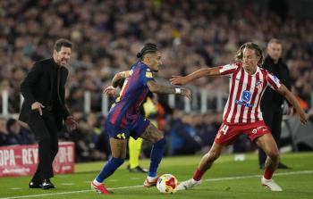 جانب من المباراة