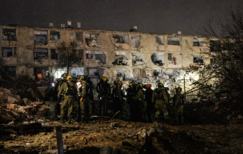 صور من الدمار الذي لحق بحي عراد جنوب إسرائيل نتيجة القصف الصاروخي الإيراني