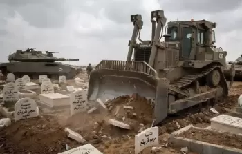 جيش الاحتلال دمّر 39 مقبرة بالكامل من أصل 62 مقبرة في مختلف أنحاء قطاع غزة