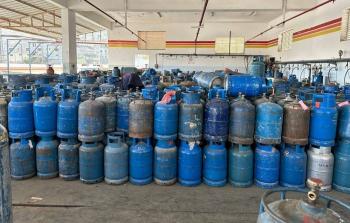 تشهد الضفة الغربية انقطاعًا شبه كامل في توريد الغاز منذ 4–5 أيام (أرشيفية)