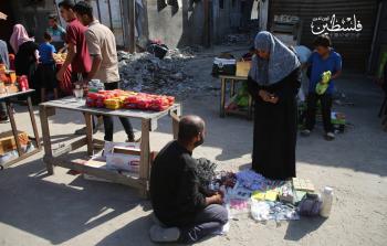 أسواق غزة تشهد ارتباكاً مع إعلان الاحتلال إغلاق جميع المعابر مع القطاع