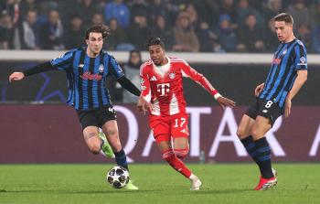 بايرن ميونخ يكتسح أتالانتا بسداسية في ذهاب ثمن نهائي دوري أبطال أوروبا