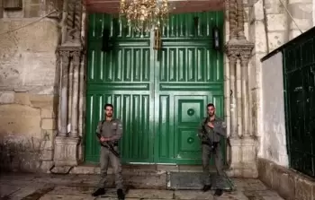 إغلاق المسجد الأقصى (أرشيفية)