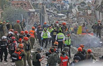 صواريخ إيرانية على مواقع للاحتلال