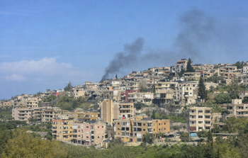 الغارة الإسرائيلية على مخيم المية ومية شرق مدينة صيدا جنوبي لبنان