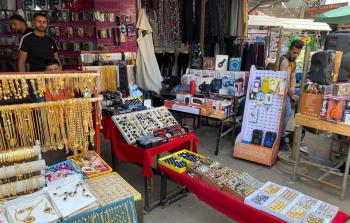 حركة تجارية ضعيفة في أسواق الضفة قبيل العيد