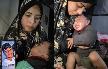 الطفل كريم أسامة أبو نصار