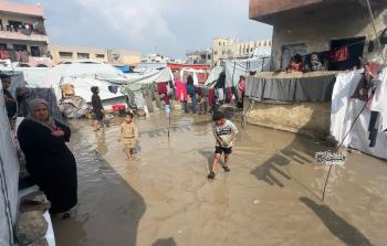 جانب من حياة النازحين في غزة