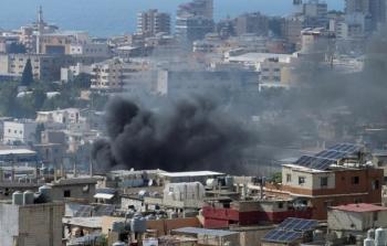 غارتان إسرائيليتان على مخيم عين الحلوة للاجئين بلبنان