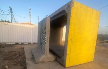 غرف محصنة داخل إحدى قواعد جيش الاحتلال