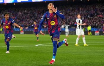 رافينيا افتتح التسجيل لبرشلونة