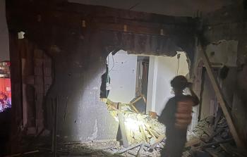 أضرار جسيمة لحقت بمنزل إسرائيلي جراء سقوط صاروخ إيراني