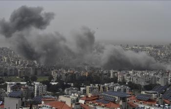 صورة من القصف الإسرائيلي على جنوبي لبنان