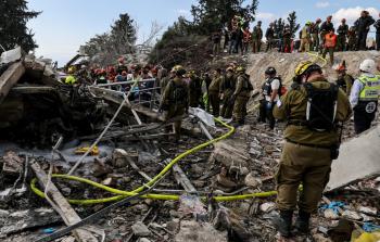 أدى سقوط الصاروخ الإيراني في 