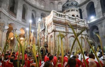 شرطة الاحتلال منعت بطريرك اللاتين في القدس من دخول الكنيسة في القدس