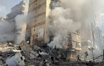 الضاحية الجنوبية لبيروت جراء استهدافات الاحتلال المتواصلة