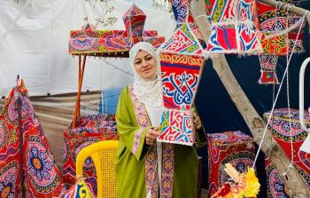 الشابة ريهان شراب تصنع أجواء البهجة في رمضان والعيد بأدوات بسيطة