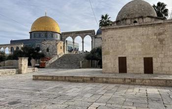 ساحات المسجد الأقصى خالية تماما من المصلين(أرشيفية)