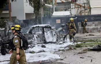 أضرار ألحقته الصواريخ الإيرانية في 