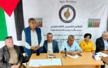 المحرر عمر عساف، ناشط سياسي ومنسق المؤتمر الشعبي الفلسطيني