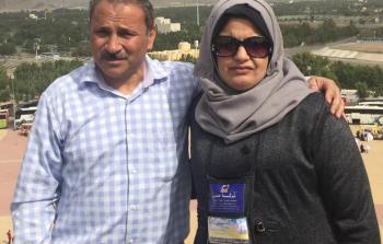 الحاجة نائلة رشيد وزوجها الشهيد