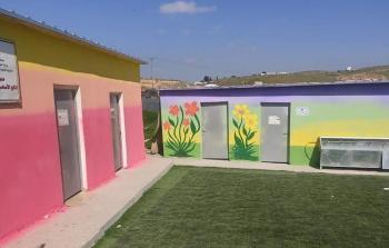 مدرسة المالح قبل عملية الهدم التي شنها المستوطنون