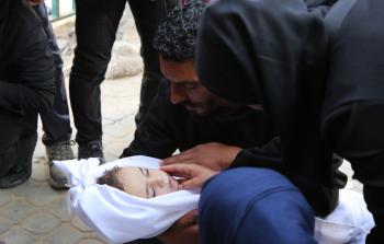 أحد شهداء الإبادة من الأطفال في غزة