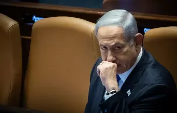 رئيس حكومة الاحتلال المطلوب للعدالة الدولية بنيامين نتنياهو