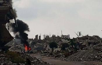 استهداف مباشر لجيب كانت تستقله المجموعة بقذيفة مضادة للدروع