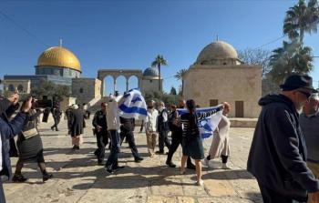 صورة أرشيفية من اقتحامات المستوطنين للمسجد الأقصى