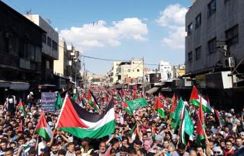 تظاهرات تضامنية لأجل فلسطين