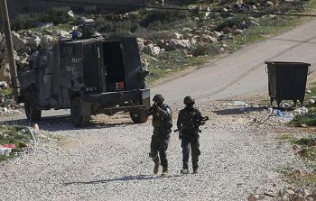 عناصر جيش الاحتلال في الضفة الغربية المحتلة