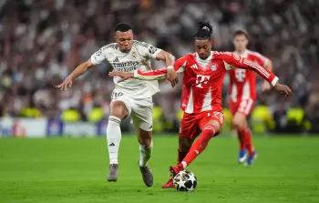 جانب من المباراة