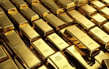 سعر الذهب صعد في المعاملات الفورية 0.4 بالمئة إلى 4685.79 دولار للأوقية (أرشيف)