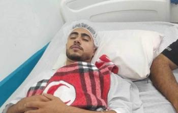 الشاب الجريح عبد الرازق زياد العطار