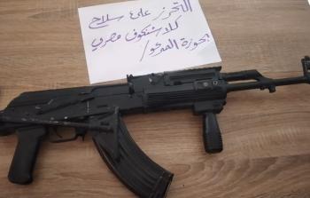 مباحث خان يونس تصادر أسلحة غير قانونية