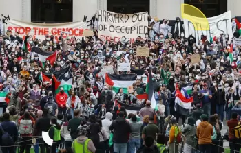 احتجاجات شعبية تنديدا بجرائم الاحتلال الإسرائيلي - (صورة أرشيفية)