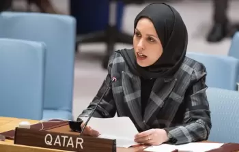 مندوبة الدوحة لدى الأمم المتحدة علياء أحمد بن سيف آل ثاني
