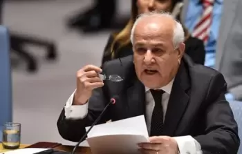 مندوب فلسطين في الأمم المتحدة رياض منصور