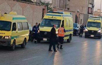 مركبات إسعاف مصرية