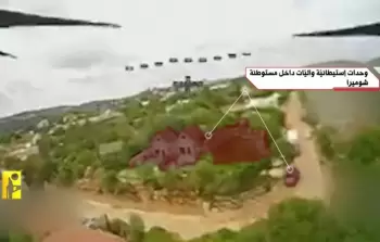 مسيرة لحزب الله فوق مستوطنة شوميرا