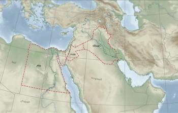 خريطة الشرق الأوسط