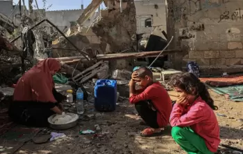 تدهور الأوضاع الإنسانية في غزة (صورة أرشيفية)
