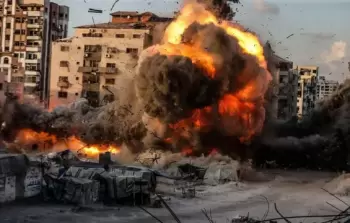 مشاهد من قصف الاحتلال الإسرائيلي على غزة (أرشيفية)